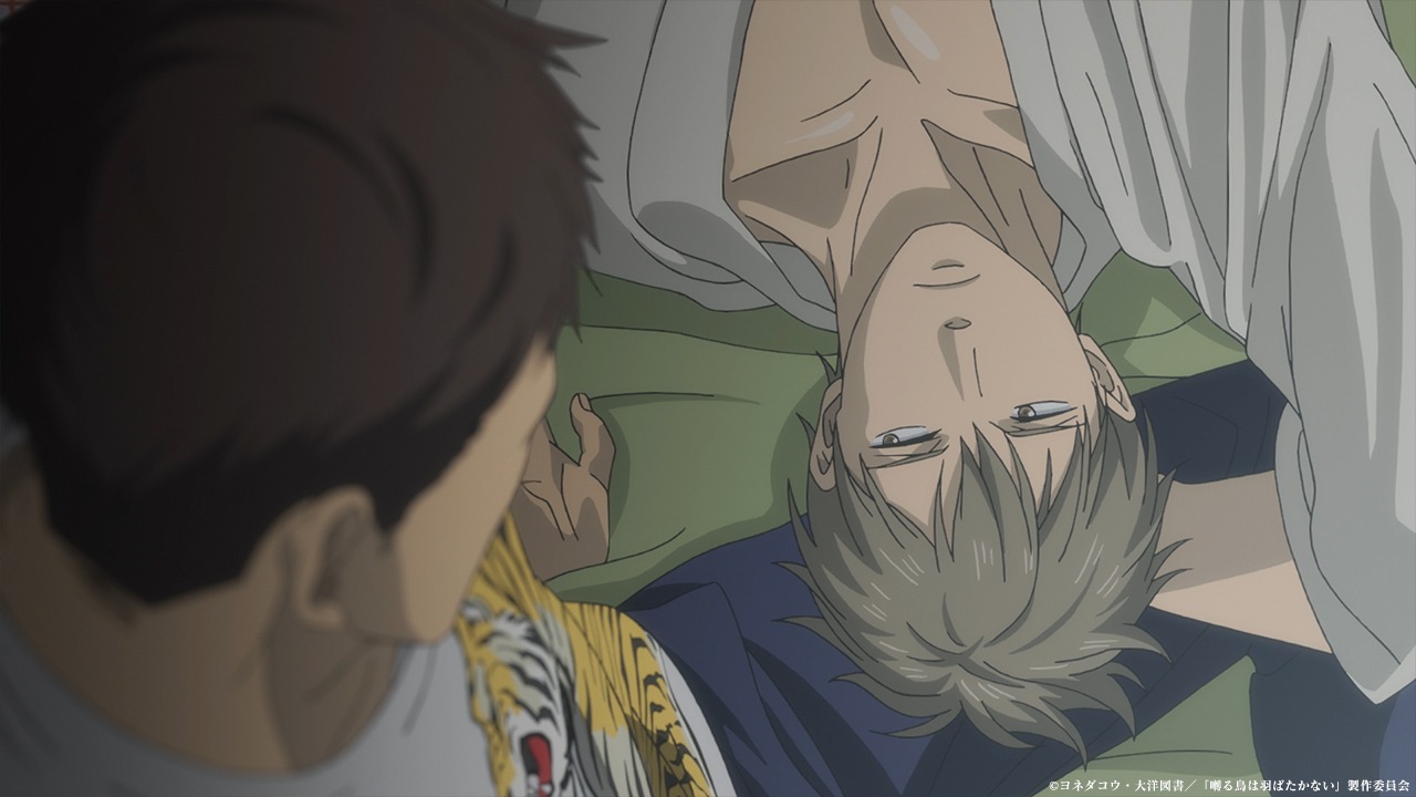 劇場アニメ「囀る鳥は羽ばたかない The clouds gather」新規場面写真。