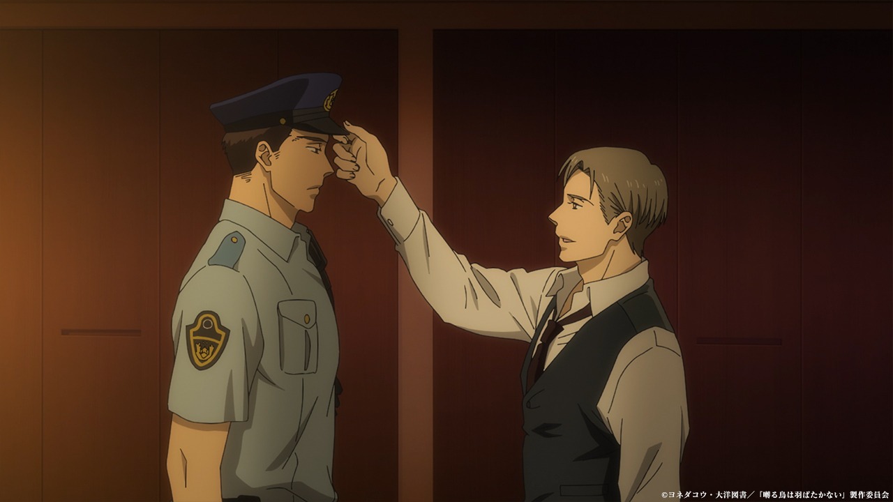 劇場アニメ「囀る鳥は羽ばたかない The clouds gather」新規場面写真。