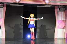 「美少女戦士セーラームーン Prism On Ice」プレス発表会の様子。