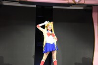 「美少女戦士セーラームーン Prism On Ice」プレス発表会の様子。