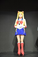 セーラームーン／月野うさぎに扮するエフゲニア・メドベージェワ。