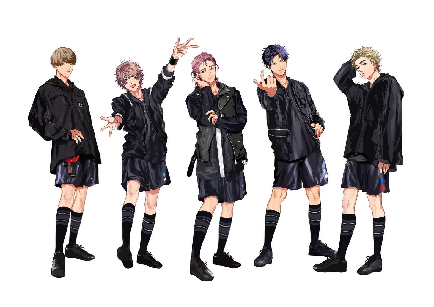 都立八王子南工業高校のキャラクターデザイン。