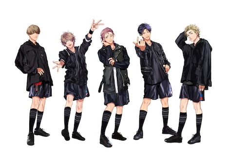 都立八王子南工業高校のキャラクターデザイン。