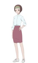 内木理佐（CV：沼倉愛美）。週刊少年マンガジンの副編集長。名前の響きだけでマンガ家は心が休まらないが、言葉遣いはやわらかく、対応もやさしい敏腕編集者。