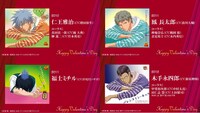 歴代の「バレンタイン・キッス」紹介画像。