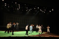 「ダブルヘッダー特別公演『おおきく振りかぶって』/『おおきく振りかぶって 秋の大会編』」ゲネプロの様子。