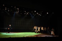 「ダブルヘッダー特別公演『おおきく振りかぶって』/『おおきく振りかぶって 秋の大会編』」ゲネプロの様子。