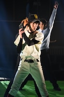 「ダブルヘッダー特別公演『おおきく振りかぶって』/『おおきく振りかぶって 秋の大会編』」ゲネプロの様子。