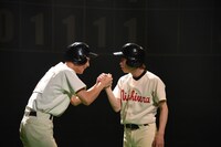 「ダブルヘッダー特別公演『おおきく振りかぶって』/『おおきく振りかぶって 秋の大会編』」ゲネプロの様子。