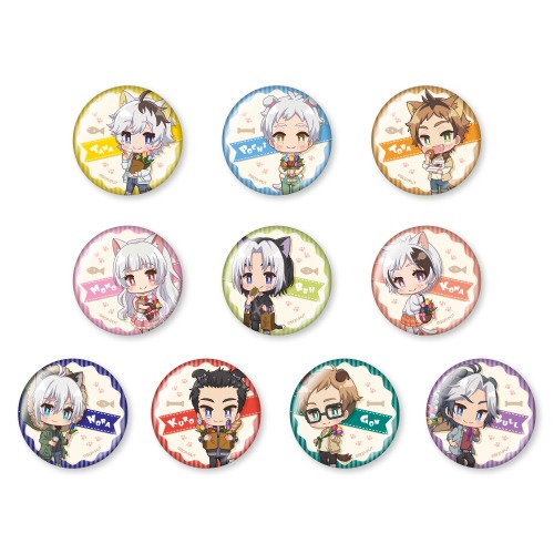 ミニキャラ缶バッジ