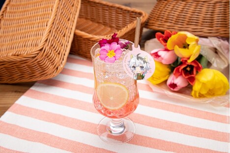 「喫茶チューリップ特製 フラワーソーダ」