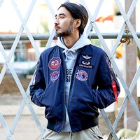 「STRICT-G × ALPHA LIGHT MA-1 『機動戦士ガンダム』 一年戦争史 ”地球連邦軍”モデル」の着用例。