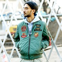 「STRICT-G × ALPHA LIGHT MA-1 『機動戦士ガンダム』 一年戦争史 ”ジオン軍”モデル」の着用例。