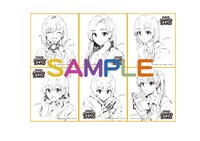 2週目特典のぽんかん(8)描き下ろしミニ色紙（全6種・ランダム）。