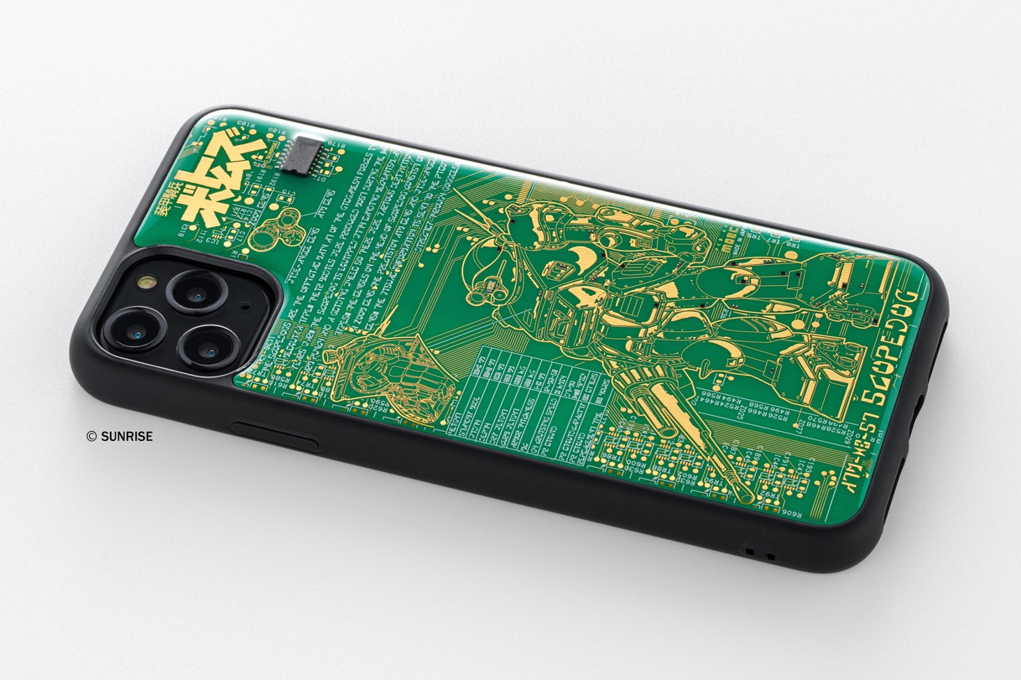 「FLASH スコープドッグ 基板アート iPhone 11 Pro Maxケース」