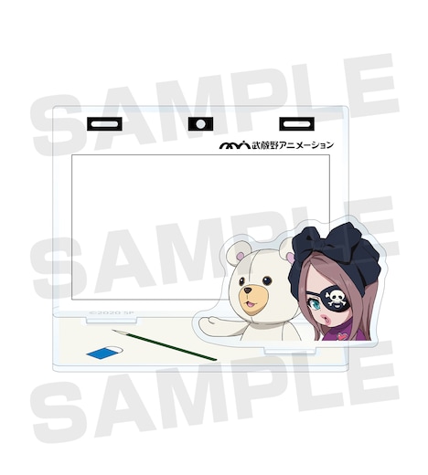 「アクリルメモスタンド」