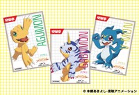 メニュー特典のステッカー。