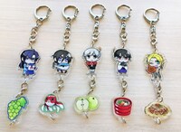 「連結アクリルキーホルダー」
