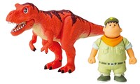 「アニア 『映画ドラえもん のび太の新恐竜』」シリーズの「ジャイアン＆ゴル（タルボサウルス）」。