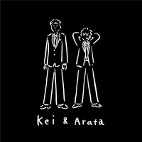 慎導灼と炯・ミハイル・イグナトフのイラスト。