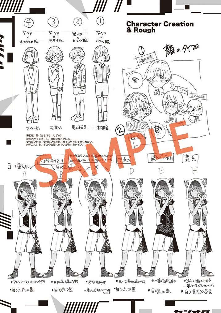 特装版付属の同人誌より。