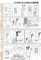 「キツネ村へ行ってきました。」より。