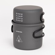 「ゆるキャン△×CAPTAIN STAG トレッカー アルミソロクッカーセット〈S〉テントver.」