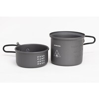 「ゆるキャン△×CAPTAIN STAG トレッカー アルミソロクッカーセット〈S〉テントver.」