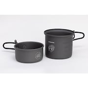 「ゆるキャン△×CAPTAIN STAG トレッカー アルミソロクッカーセット〈S〉志摩リンver.」