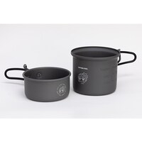 「ゆるキャン△×CAPTAIN STAG トレッカー アルミソロクッカーセット〈S〉志摩リンver.」