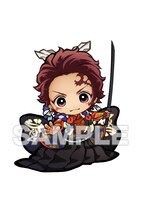 「TVアニメ『鬼滅の刃』×『歌舞伎座芝居茶屋』」ミニキャライラスト