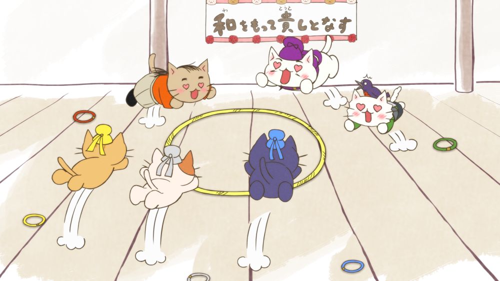 「映画 ねこねこ日本史 ～龍馬のはちゃめちゃタイムトラベルぜよ！～」場面カット
