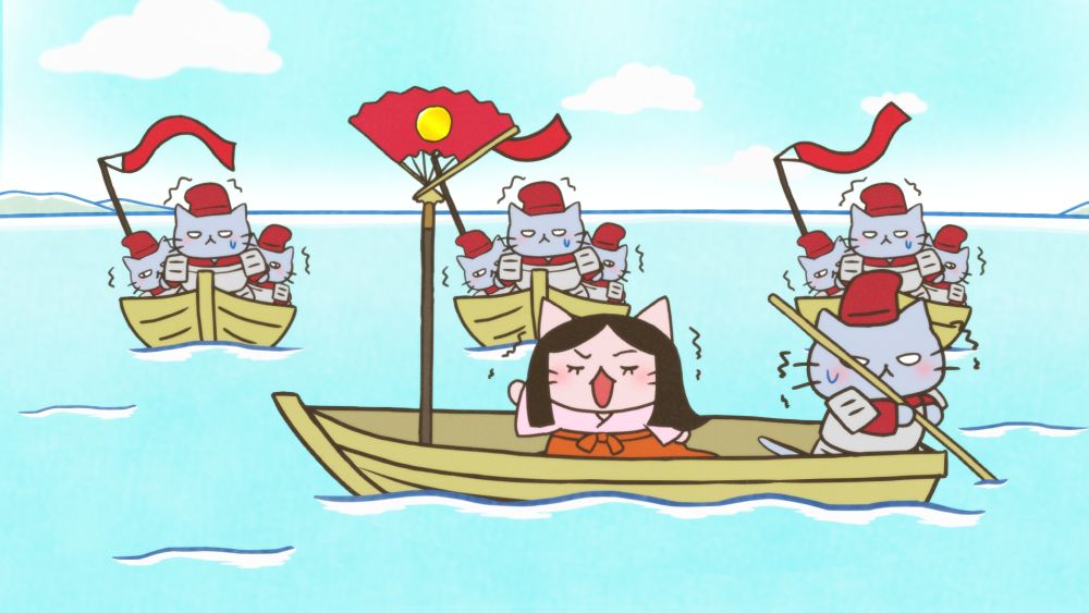 「映画 ねこねこ日本史 ～龍馬のはちゃめちゃタイムトラベルぜよ！～」場面カット