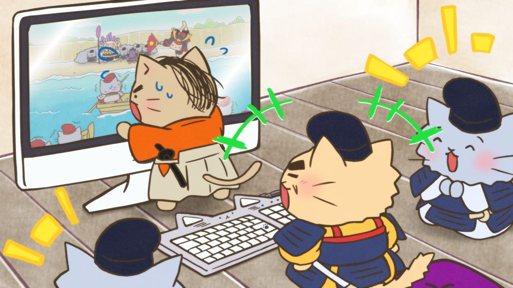 「映画 ねこねこ日本史 ～龍馬のはちゃめちゃタイムトラベルぜよ！～」場面カット