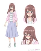 星谷ふみのキャラクタービジュアル。