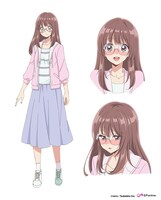 星谷ふみのキャラクタービジュアル。