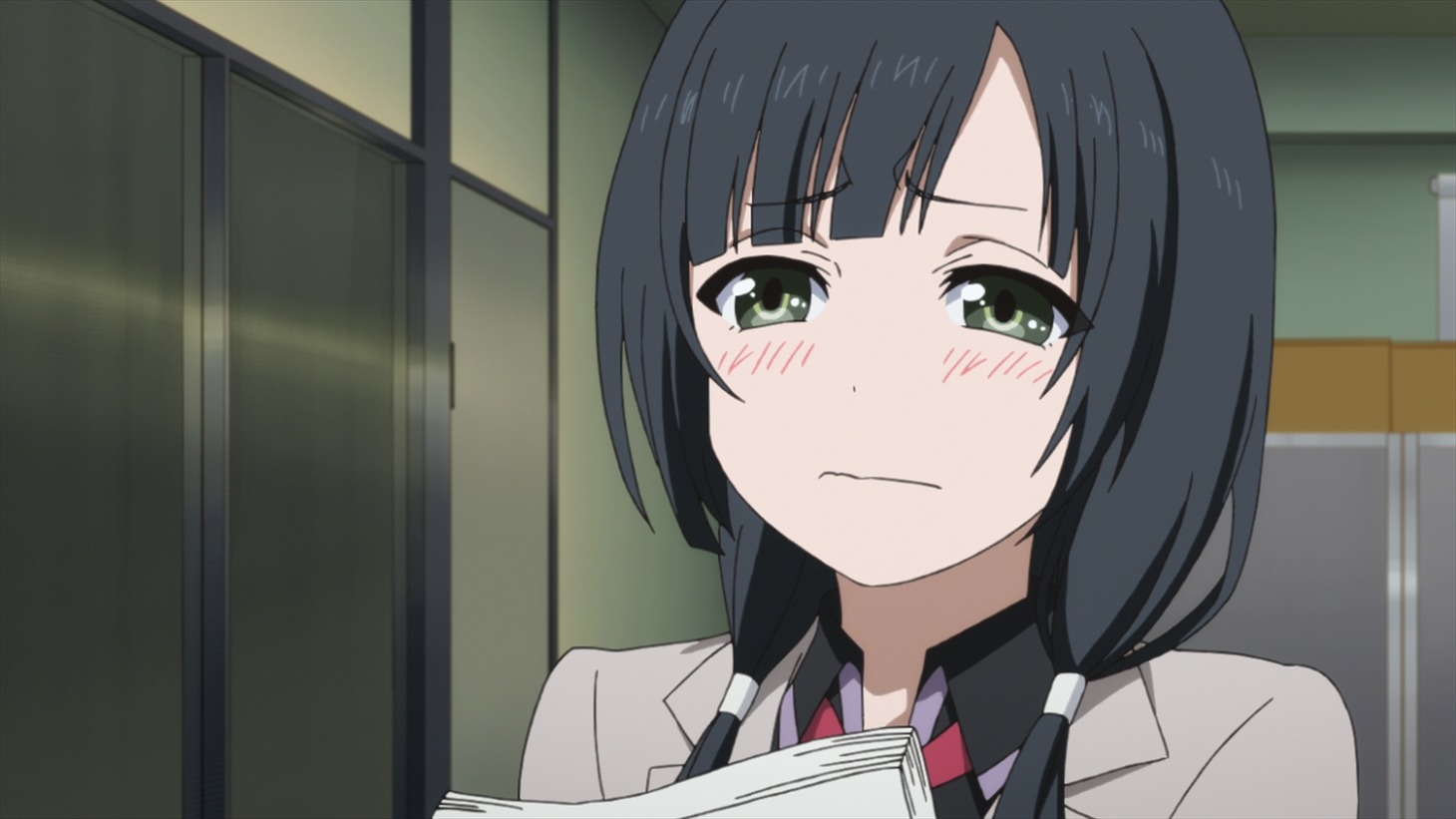 TVアニメ「SHIROBAKO」より。