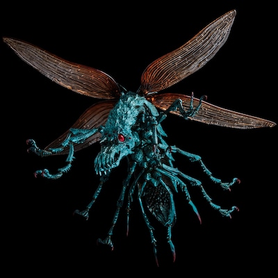 「タケヤ式自在置物 風の谷のナウシカ 大王ヤンマ」