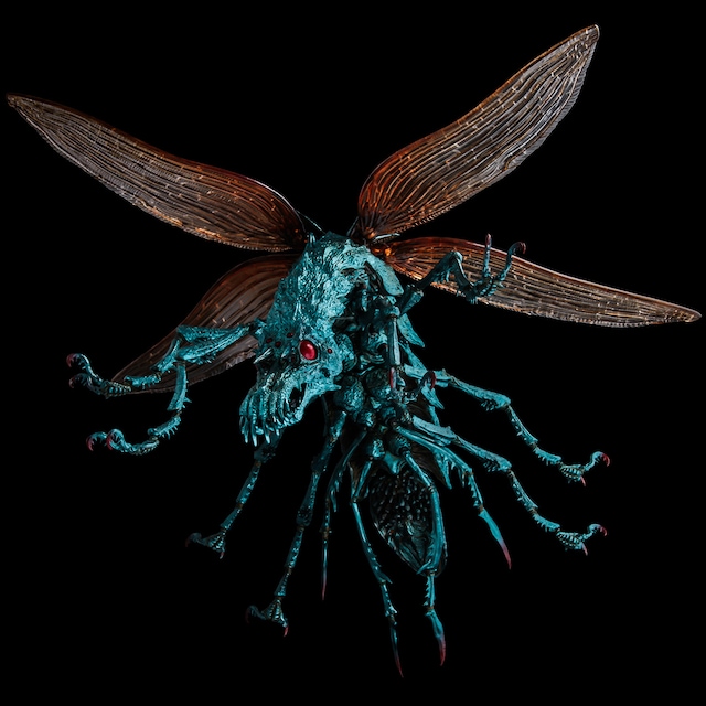 「タケヤ式自在置物 風の谷のナウシカ 大王ヤンマ」