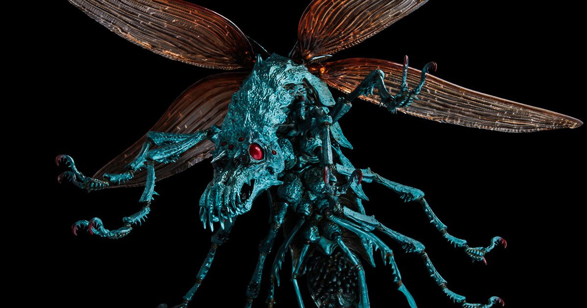 タケヤ式自在置物 風の谷のナウシカ 大王ヤンマ」 [画像ギャラリー 1/9 