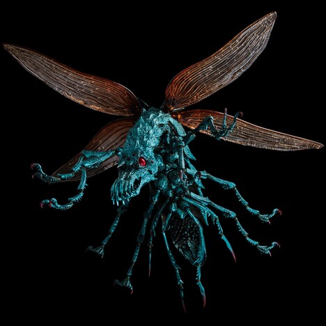 「タケヤ式自在置物 風の谷のナウシカ 大王ヤンマ」