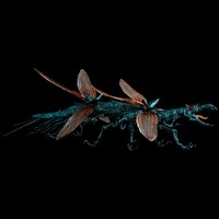 「タケヤ式自在置物 風の谷のナウシカ 大王ヤンマ」