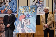 「TEZUKA2020」の新作マンガお披露目イベントの様子。