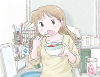 久住昌之・水沢悦子「花のズボラ飯」 (c)久住昌之・水沢悦子（秋田書店）2010