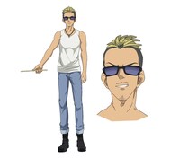 杉田智和演じるドラム先輩。