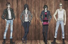 杉田智和演じるドラム先輩（右）。