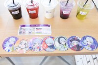 ドリンク注文でもらえるコースター。