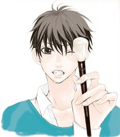 原作の熊田天佑。(c)佐藤ざくり／集英社