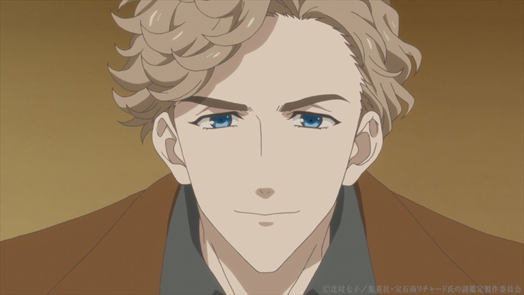 「宝石商リチャード氏の謎鑑定」第2弾PVより、ジェフリー・クレアモント（CV：松風雅也）。