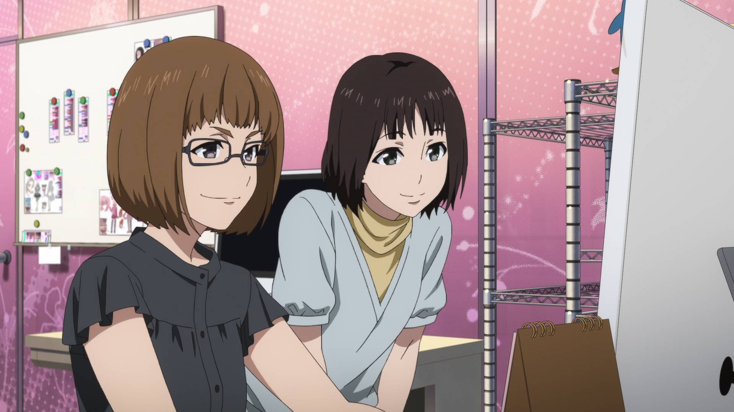 劇場版「SHIROBAKO」新規場面写真。